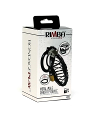 Gabbia di castità con 2 padlocks