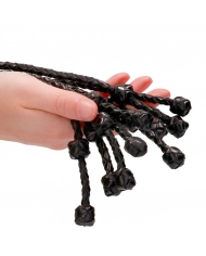 Short Leather Braided Flogger