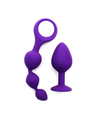Butt plug Set Barcelona Purple - Rimba