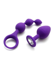 Butt plug Set Barcelona Purple - Rimba