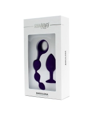 Butt plug Set Barcelona Purple - Rimba