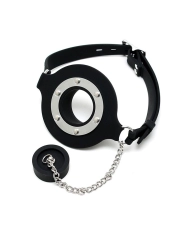 Ball Gag en silicone avec bouchon - Rimba