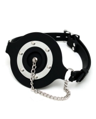 Ball Gag en silicone avec bouchon - Rimba