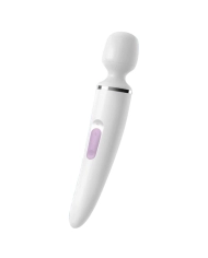 Vibromasseur baguette ultra puissant – Satisfyer Woman Wand blanc
