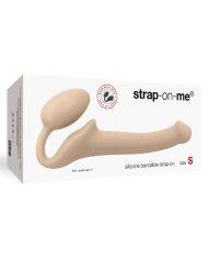 Double dildo Strap-On-Me SMALL (Flesh) - Rimba