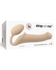 Double dildo Strap-On-Me LARGE (Flesh) - Rimba