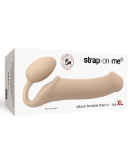 Double dildo Strap-On-Me X-LARGE (Flesh) - Rimba