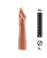 Gode géant Fist MAGIC HAND 36cm (chair) - Rimba