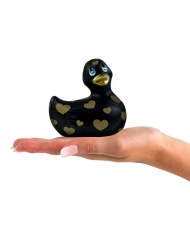Vibrierende Ente - I Rub My Duckie 2.0 Romance Schwarz & Gold