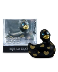 Vibrierende Ente - I Rub My Duckie 2.0 Romance Schwarz & Gold