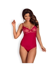 Rosalyne Teddy sexy (rosso) - Obsessive