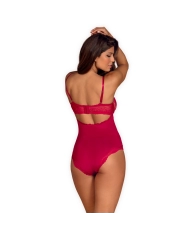 Rosalyne Teddy sexy (rosso) - Obsessive