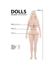 Lifesize realistic Real Doll Ms. Katja