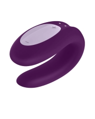 Vibromasseur pour couple Double Joy (violet) – Satisfyer