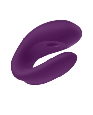 Vibratore per coppia Double Joy (Purple) – Satisfyer