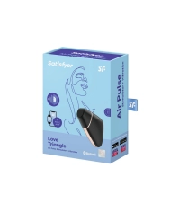 Mini vibro clitoridien Love triangle black - Satisfyer
