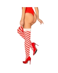 Sexy Strümpfe Kissmas Stockings (rot) - Obsessive