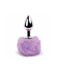Mini Plug anale Bunny Tail (purple) - Feelztoys