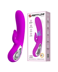 Vibratore con aspirazione del clitoride - Romance Massage
