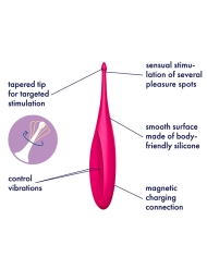 Satisfyer Twirling Fun - Vibromasseur multifonction