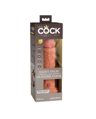 Realistic Vibrators - King Cock Elite Dual Density 8