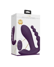 Vibromasseur Triple Pleasure - Vive Kata (point G, clitoris et anus)