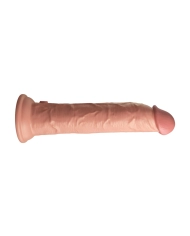 Penis Vibrator - King Cock Elite Dual Density 9