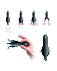 Masturbatore blu Junker - Glanstimolatore vibrante