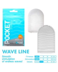 Masturbateur Tenga Pocket - Wave Line
