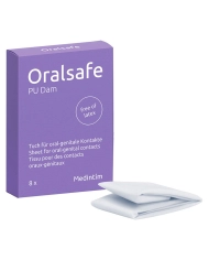 ORAL safe Latex-Tücher (Vanilla) 8St.