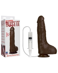 Bust It Strap-On-Me (mit Spritzfunktion) 15cm (Schwarz) - Doc Johnson
