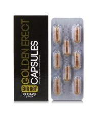 Capsule erettili Golden Erect Capsules (8 caps) - Big Boy