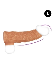 Vergrößerungs-Penishülle Nude Sleeve 001 (L) - Kokos