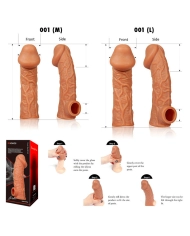 Penis enlargement sheath - Sleeve 001 (L) - Kokos