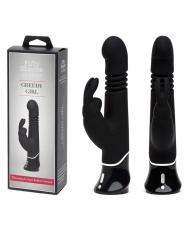 G-Spot and Clitoral vibrator Greedy Girl Thrusting - Fifty Shades of Grey