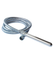 Canule de douche Aquastick avec flexible (silver) - Joydivision