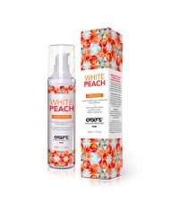 Heißes und leckeres Exsens Massageöl - Peach Bio