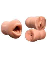 Set de 3 masturbateurs - Sasha Grey Experience