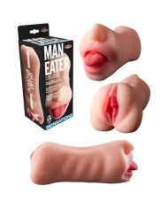 Lustmuschi 2 en 1 (Bouche et vagin) - Man Eater Skinsations