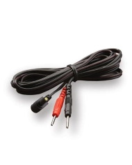 Elektro Sex Kabel (Rundstecker / 2x 2 mm - 120 cm) - Mystim