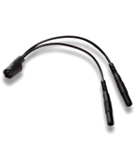 Connecteur adaptateur prise ronde vers prise 2 mm - Mystim