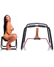 Sexual chair with support for dildo Bangin Bench - LoveBotz