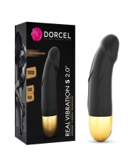 Vibromasseur point-G (Black Gold) - Dorcel Real Vibration S 2.0