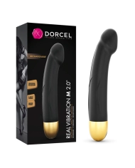 Vibromasseur point-G (Black Gold) - Dorcel Real Vibration M 2.0