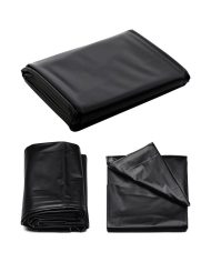 Lenzuolo con angoli impermeabile (180 x 220cm) nero - Nuru