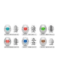 Masturbazione Uova - Tenga assortiment III (confezione da 6)