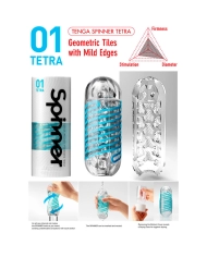 Tenga Masturbator - Spinner 01 Tetra