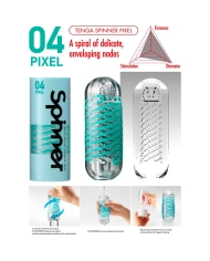 Masturbatore usa e getta - Spinner 04 Pixel