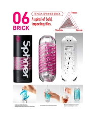 Tenga Masturbator - Spinner 06 Brick