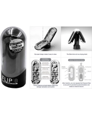Tenga Flip Zero Masturbator Schwarz (Strong Edition)